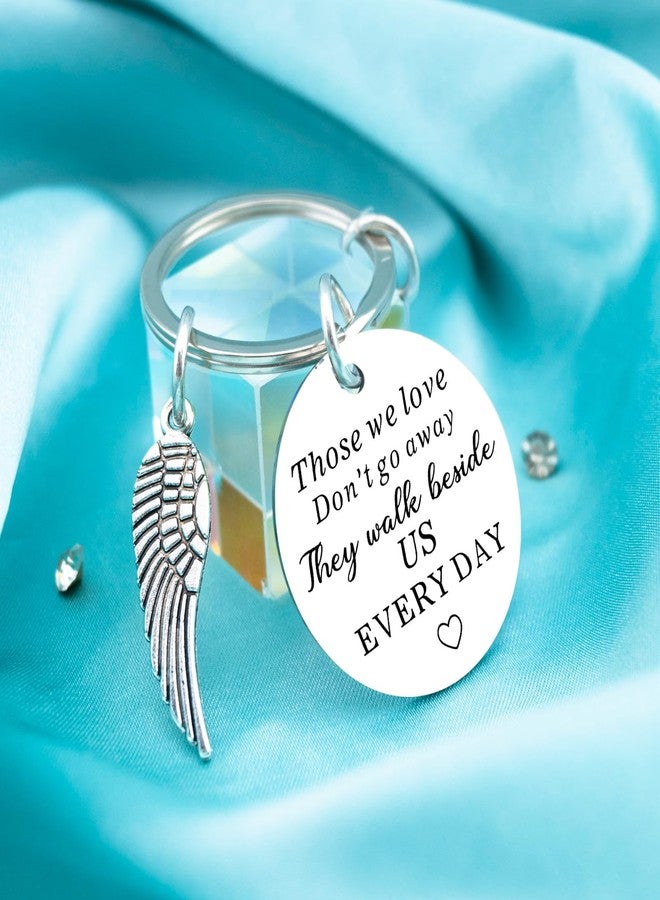 Aisity Sympathy Gifts for Loss Of Dad Memorial Bereavement Gifts for Loss Of Father Sympathy Gift Memorial Funeral Loved One Passed Away Gift-Dad Memorial Keychain - Image 3